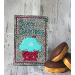 ITH Postkarte - Sweet Greetings Cupcake